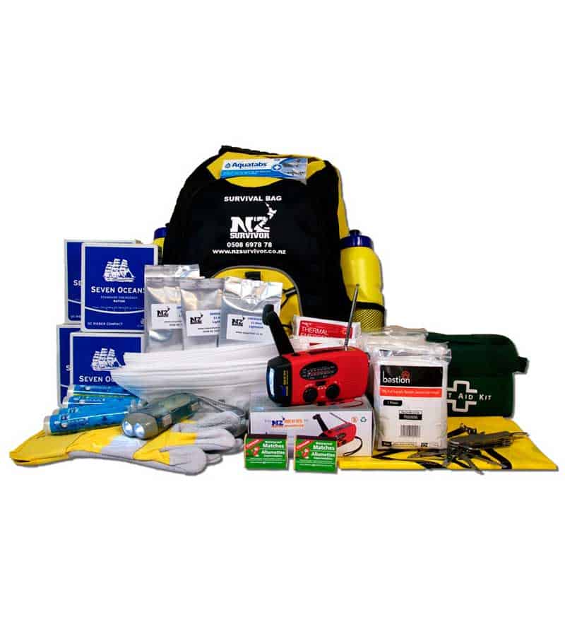 4 Person, 3 Day Survival Kit - 2018